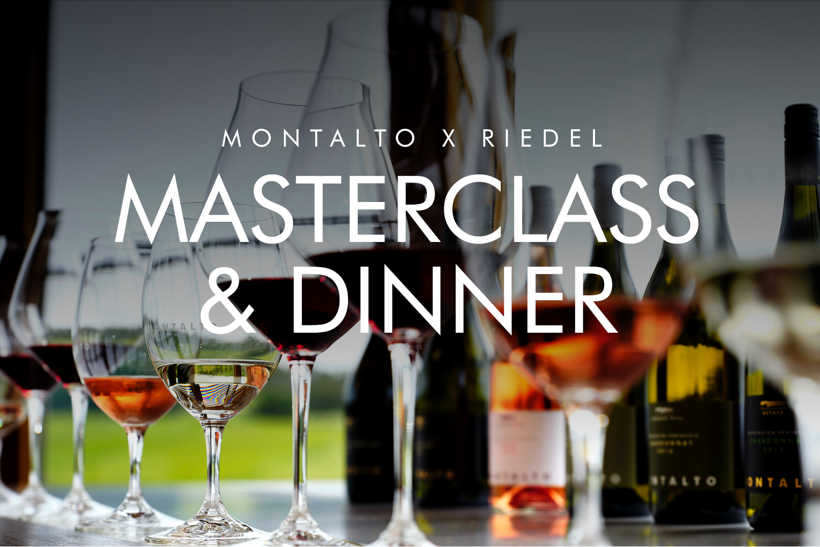 Winter Event Series | Montalto x RIEDEL Tasting & Dinner