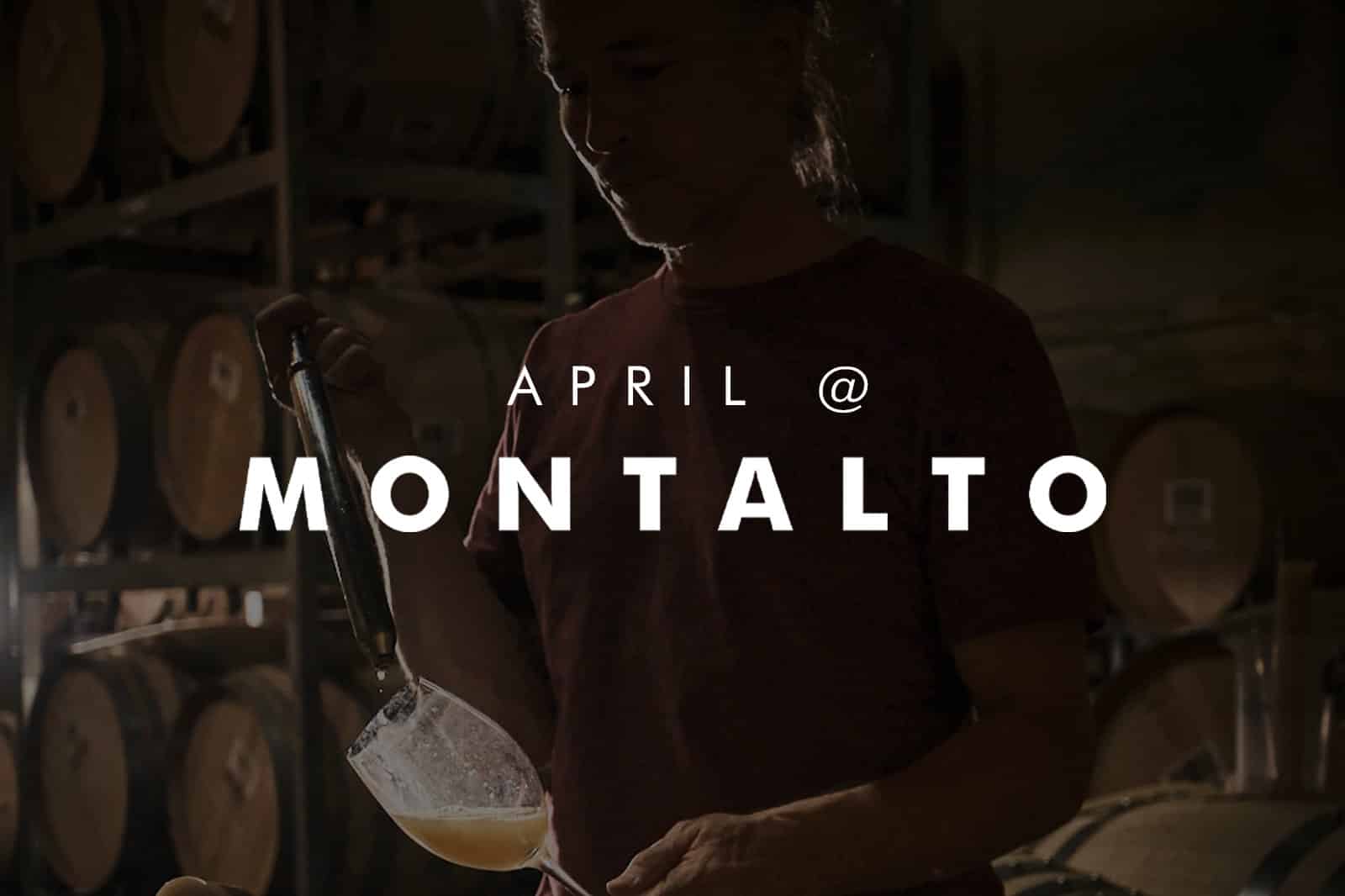 APRIL AT MONTALTO