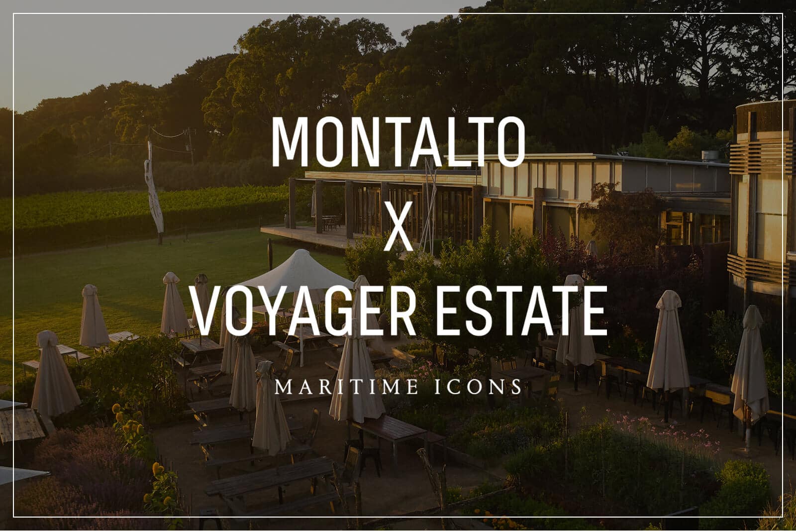 MONTALTO X VOYAGER ESTATE - MARITIME ICONS
