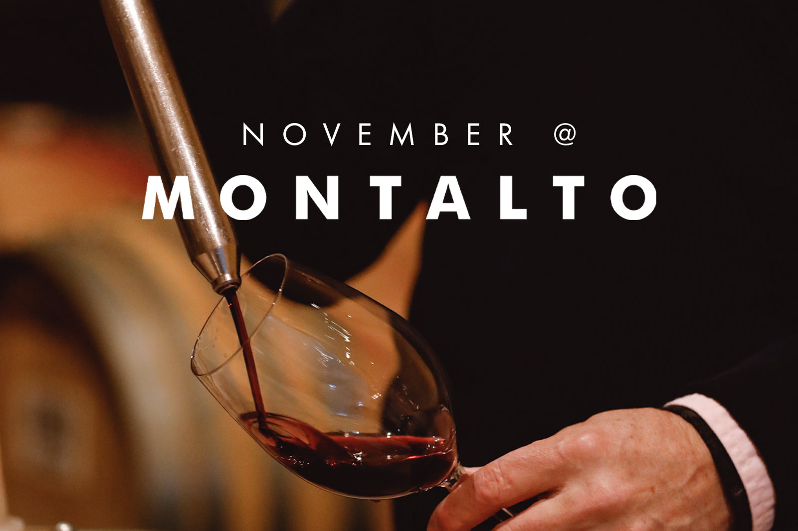 NOVEMBER AT MONTALTO