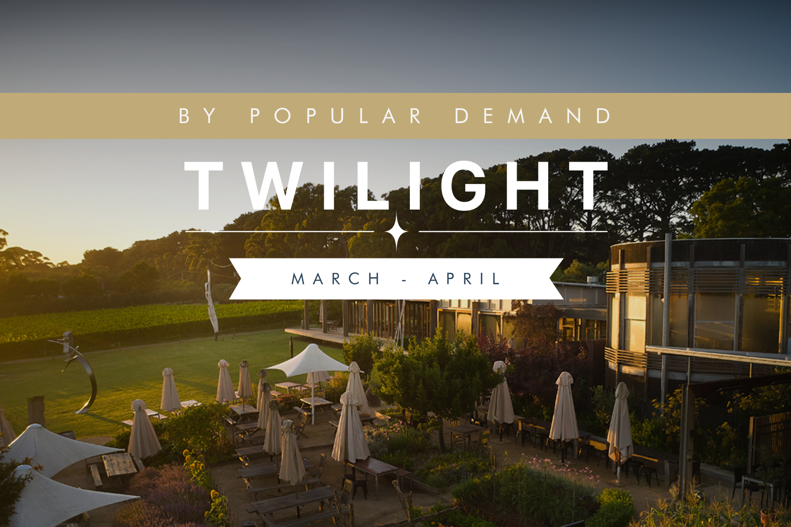 Experience the Magic of Twilight Dinners in The Restaurant this Autumn