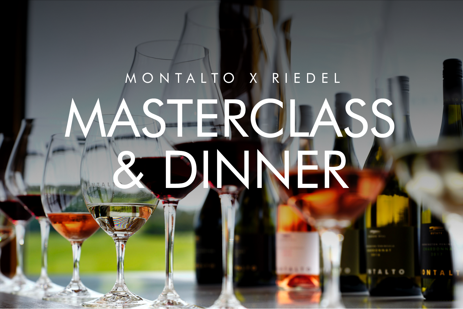 WINTER EVENT SERIES | Montalto x RIEDEL Tasting & Dinner