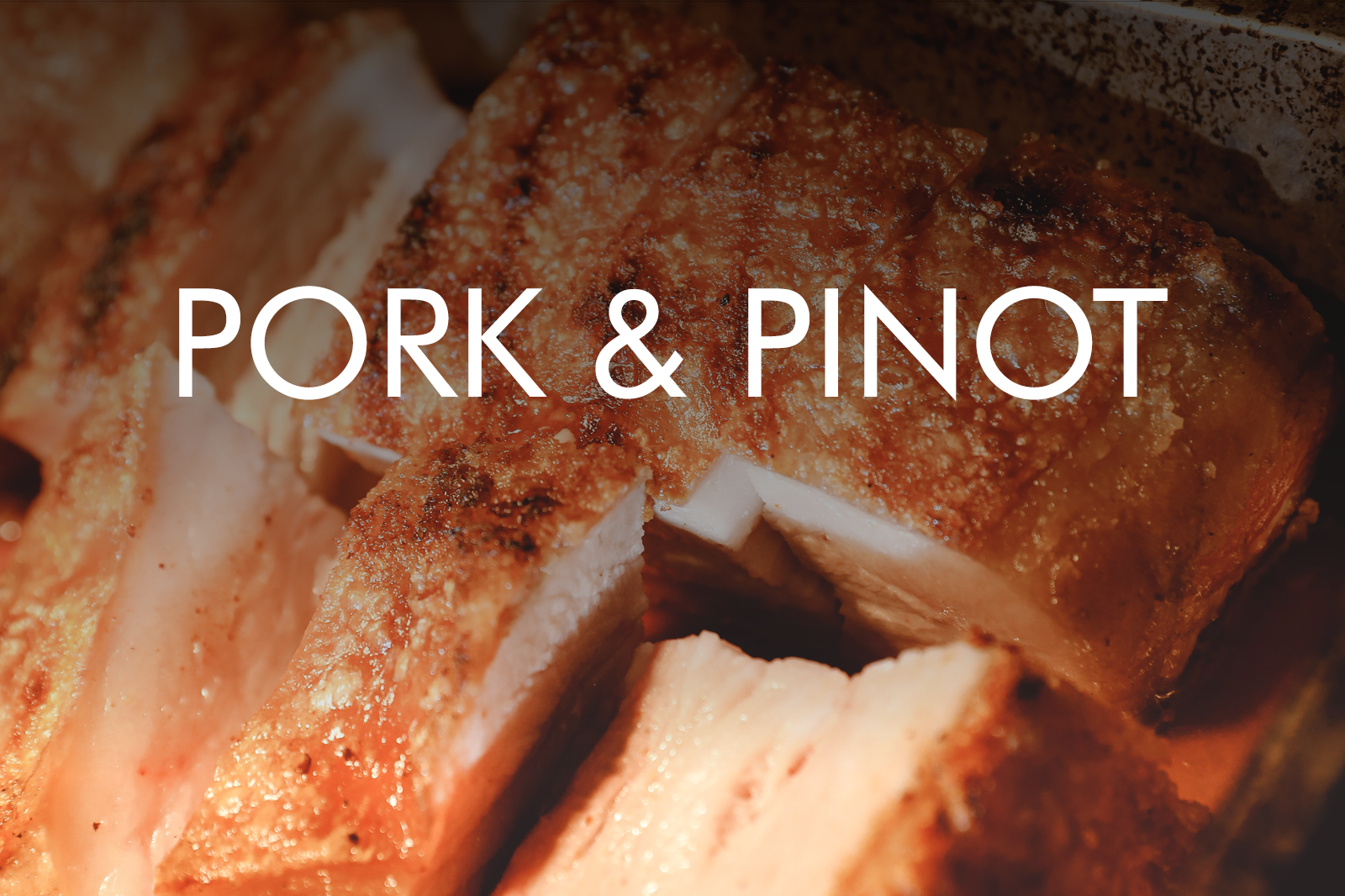 WINTER EVENT SERIES | Pork & Pinot