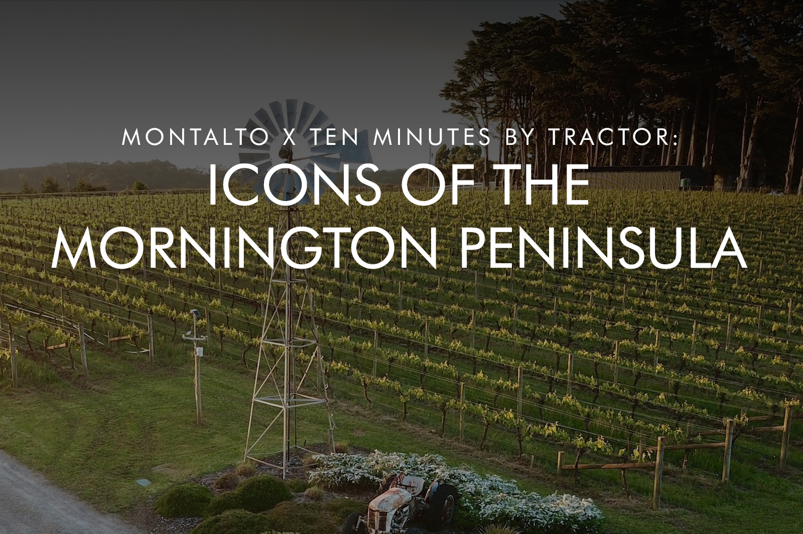 Winter Event Series | Ten Minutes By Tractor: Icons of the Mornington Peninsula