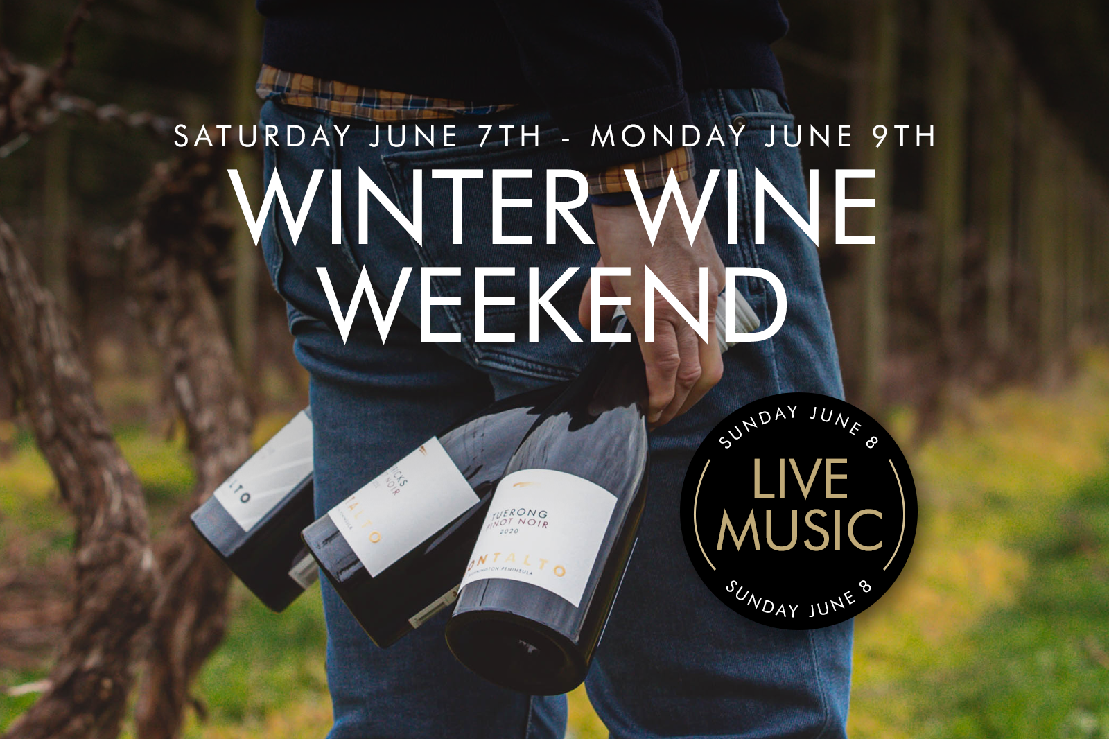 WINTER WINE WEEKEND ON THE MORNINGTON PENINSULA