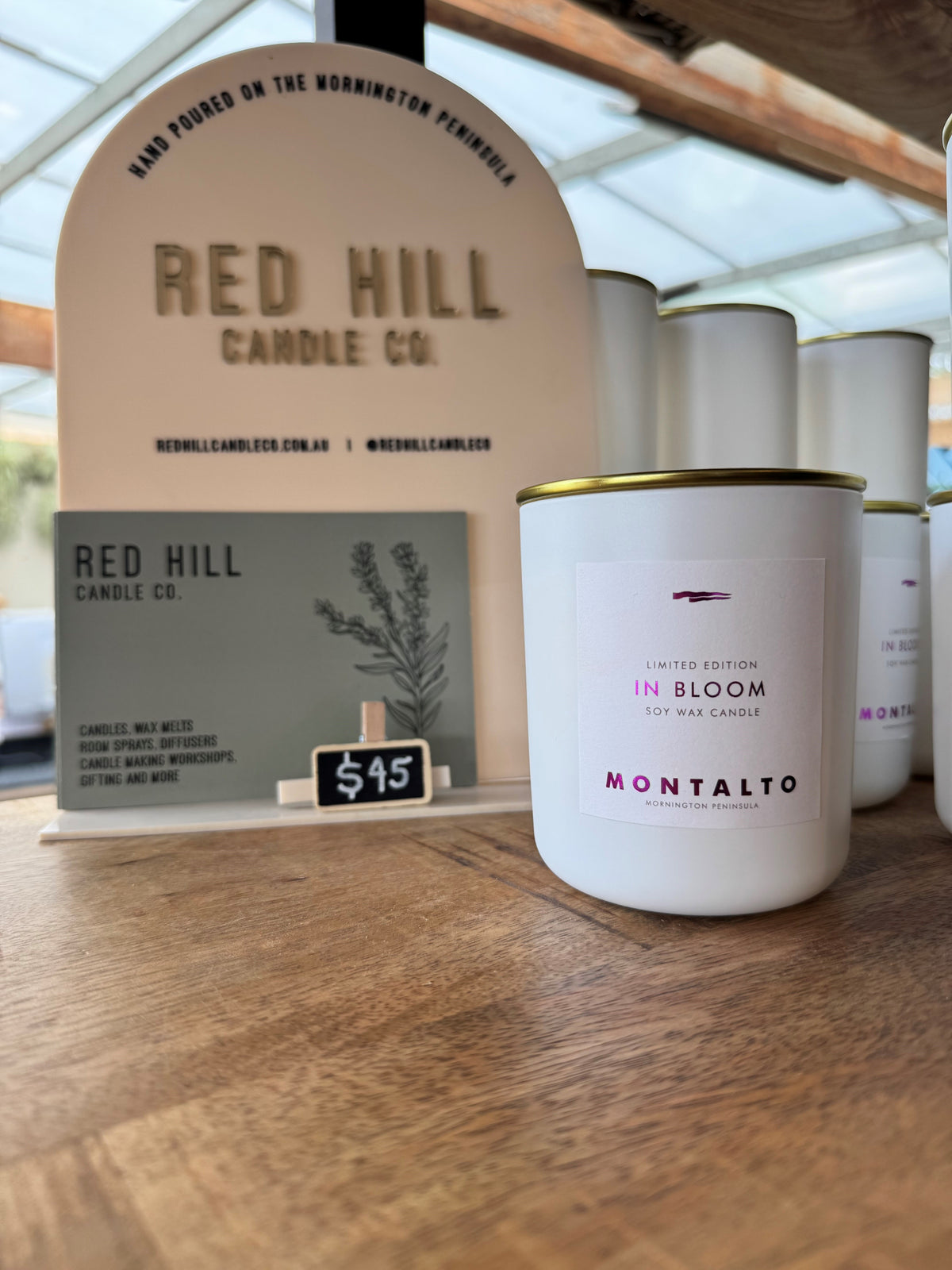In Bloom – Red Hill Candle Co x Montalto Vineyard