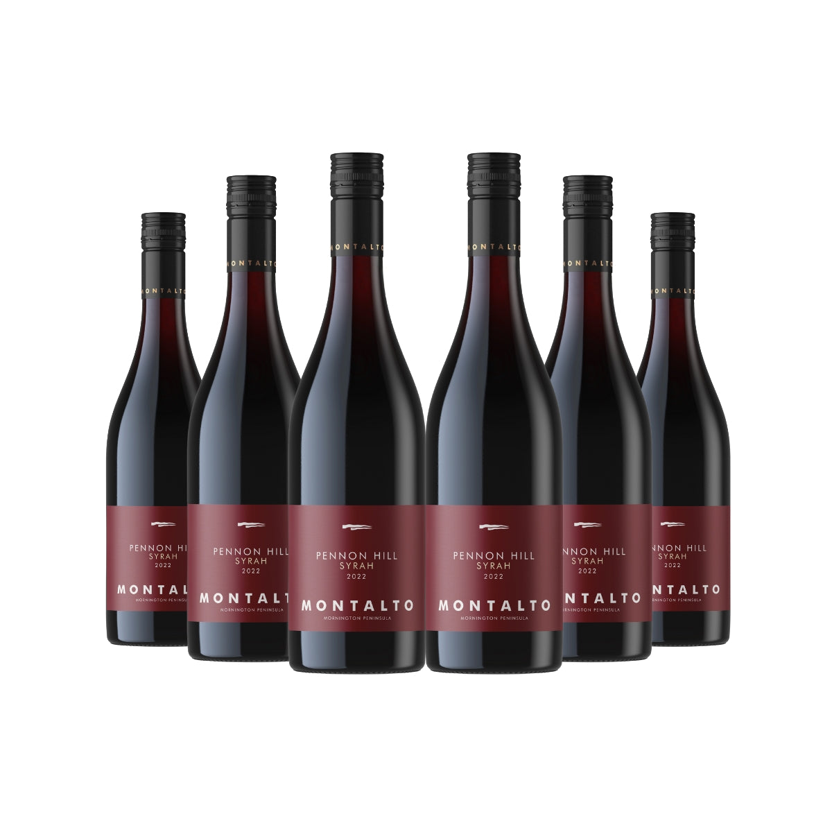 Case of 6 - Montalto Pennon Hill Syrah